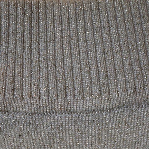 Tan and Gold Sophisticated Sweater - Picture 4 of 8